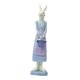 thumbnail image 5 of Figura de conejo de resina, decoración de conejo de Pascua, artesanías, adorable estatua decorativa de hecha a mano, adorno de escritorio para oficina elegante, 5 of 9