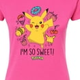 thumbnail image 3 of Pokémon - I'm so Sweet - Juniors Fitted Graphic T-Shirt, 3 of 5