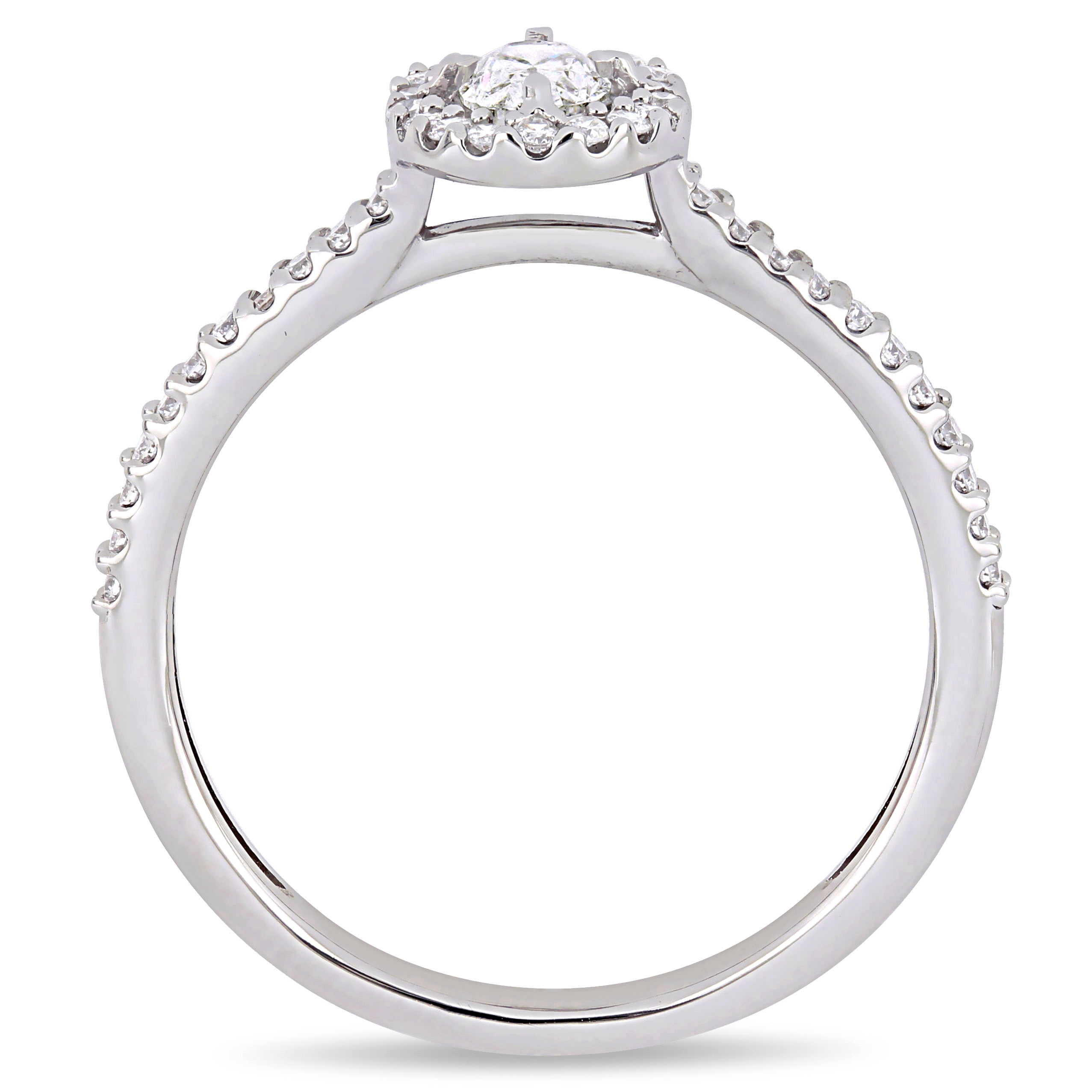 Everly Women's Diamond 14K White Gold Engagement Ring
