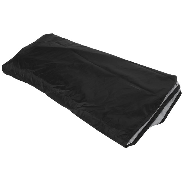 Funda de sofá, funda de sofá negra en forma de U, suministros para exteriores, protección de sofás, diseño meticuloso