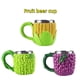 thumbnail image 2 of Taza de agua creativa en forma de fruta 3D, taza de cerveza de café de resina novedosa, personalidad única para decoración de hogar, oficina, Kits de equipo de elaboración de vino Numero 3 Bewildely HA026632-03, 2 of 6