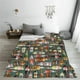 thumbnail image 5 of Balery Alcohol Bottles Manta de Felpa Suave y Acogedora – Cobija de Franela Aterciopelada para Cama, Lavable y Cálida para Sofá, Mascotas, Transpirable-40"x30", 5 of 7