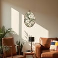 thumbnail image 5 of Canvas Wall Art Tropical Palmiers Collection Azure Banana Leaves Tropical Plants Leaf Oval Framed Canvas Prints Vintage Wall Hanging Decor for Home Decorations 8.6"x11.4", 5 of 7