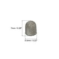 thumbnail image 2 of Unique Bargains 12 Pcs Pointes de Stylet Fibre à Maille Conductrice Pointe de Remplacement pour Stylets à Écran Tactile Capacitif 5,5mm, 2 of 7