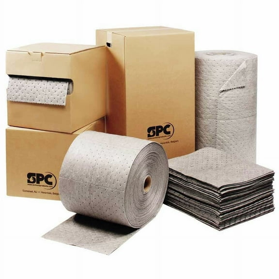 SPC MRO Plus Sorbents Roll 30"x150' 38 gal Universal Three Ply 655-MRO350-DP