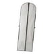 thumbnail image 5 of Funda protectora para vestidos largos, bolsa de almacenamiento de ropa, funda antipolvo con cremallera, plegable, portátil, de material PEVA, gran capacidad, protector de ropa, ideal Blanco, 5 of 8