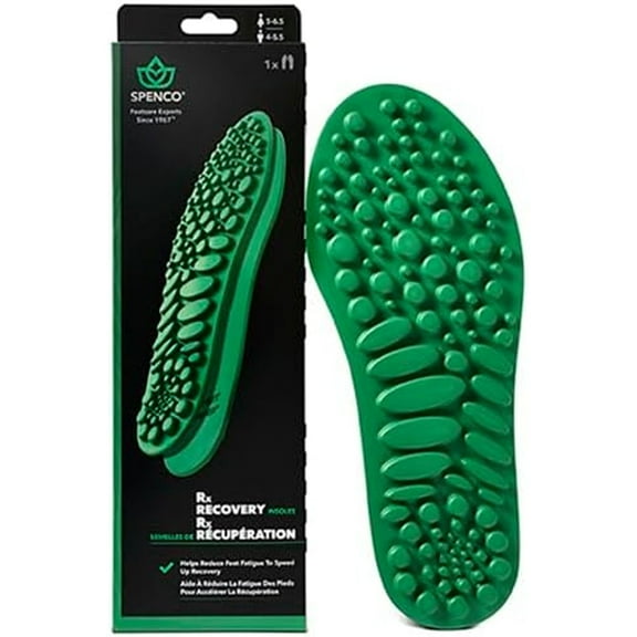 Spenco RX Recovery Insole, Men's 4-5.5/Women's 5-6.5