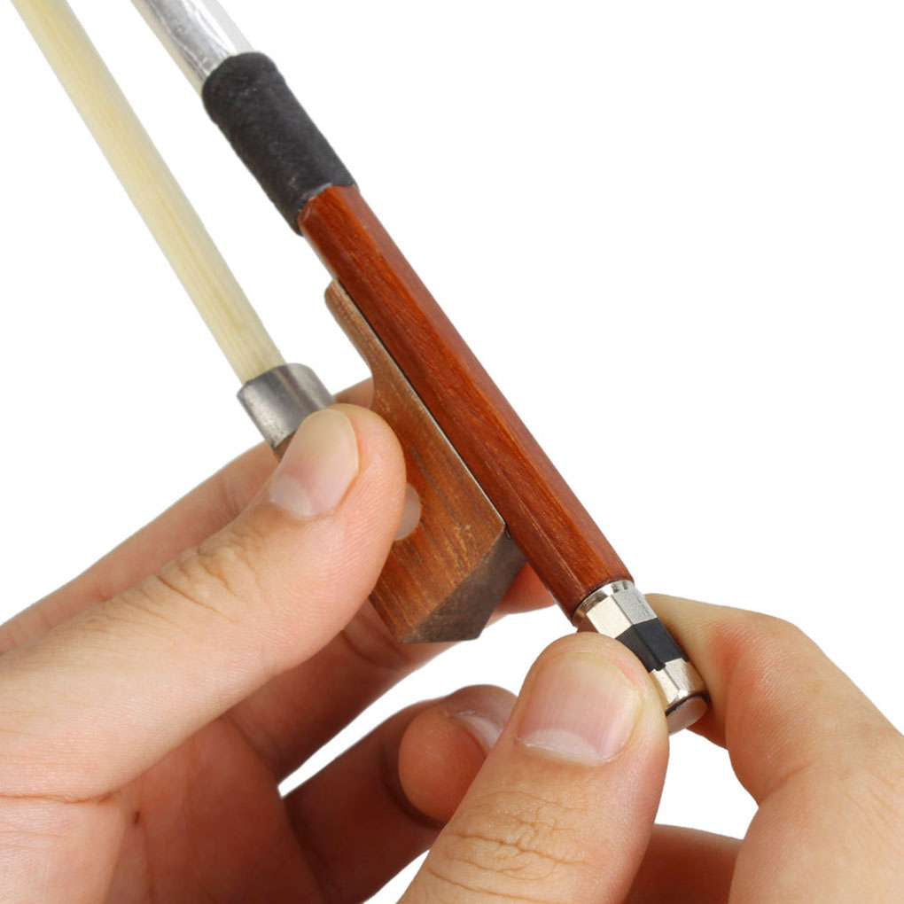 1/8 Arbor Violin Bow with Bright Sound 51cm Total Length for Professional Players 