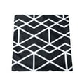thumbnail image 5 of NTBAY Microfiber Throw Pillow Cover Decorative Square Pillowcase Black and White Print Cushion Case for Couch Sofa Bed Chair, 18 x 18 inch, 5 of 5