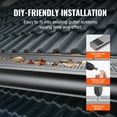 thumbnail image 5 of Gutter Guard,6"Width,Aluminum Leaf Filter DIY Gutter Cover,52 PCS 208 ft Total Length,0.157"Hole Diameter&0.02"Thick Raptor Gutter Guards Fits Any Roof or Gutter Type, 5 of 6