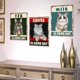thumbnail image 3 of Póster de gatos 3 uds pinturas interiores pegatina de pared calcomanía para restaurantes sala de estar Club Advancent, 3 of 6