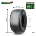 thumbnail image 4 of Set of 2 11x4-5 Zero Turn Lawn Mower Utility Cart Turf Tires 11x4x5 /4 ply - 13204, 4 of 6