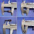 thumbnail image 2 of 10 Piezas Tornillos de Aleta Tornillo Pulgar Acero Inoxidable y Placa Universal Sin Herramienta para Surf Longboard, 2 of 5