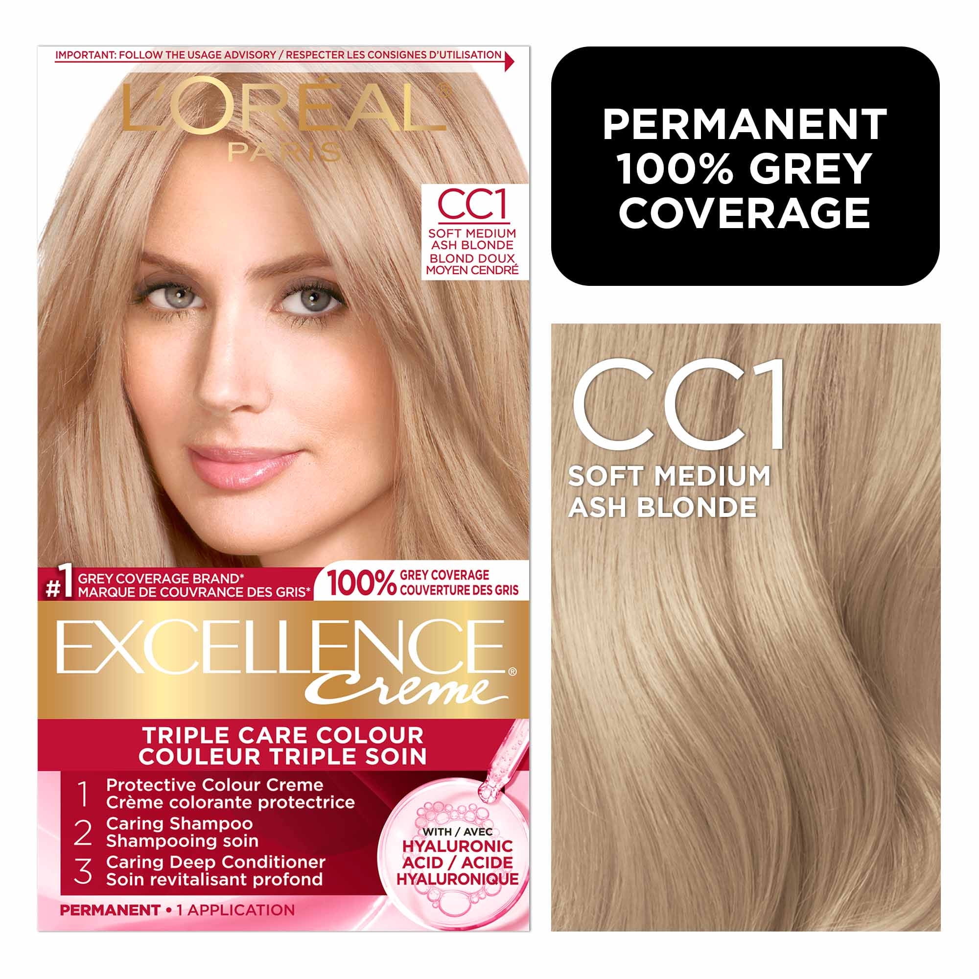 L'Oréal Paris Excellence Crème Triple Care Hair Dye, Permanent