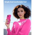 thumbnail image 6 of Compatible with iPhone 15 Case,Upgrade Liquid Silicone,with 2× Screen Protector[Enhanced Camera Protection][Scratch-Resistant Soft Microfiber Lining] Slim Cover Phone Cases (Hot Pink), 6 of 12