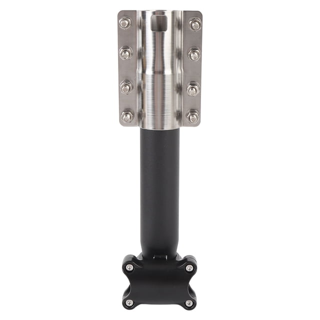 Poste De Montaje En Escalera Para RV, Abrazadera Integrada, Revestimiento Inoxidable, Diseño De Alimentación Inferior, Kit De Poste De Montaje Para Estante Para Antena Mini V1 V2