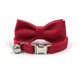 thumbnail image 5 of collier Pour Chat En Cuir, Rouge Mignon 2 Sets Collier De Scurit Avec Lastique, Collier Pour Chaton Avec Clochette, 5 of 5