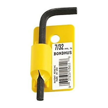 1/2" Hex L-Wrench - Short Tagged & Barcoded