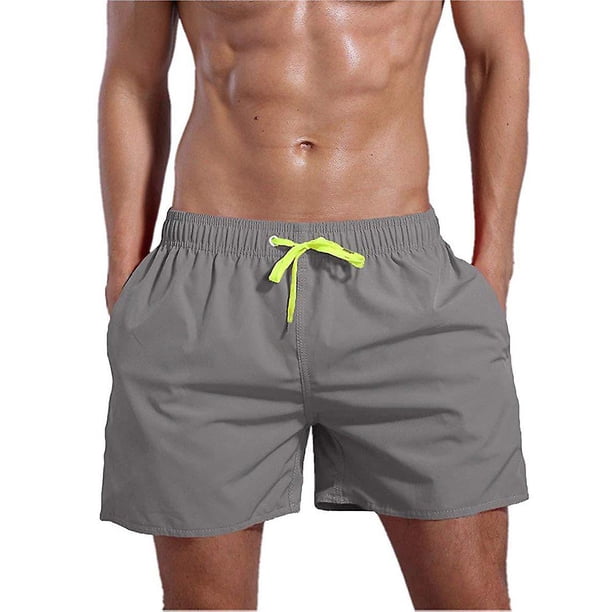 pantalon-court-de-plage-pour-hommes-taille-lastique-cordon-de