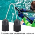 thumbnail image 1 of Speargun Latex Tube Connector Threaded 2mm Rope Tight Connection V-shape Mini Spearfishing Plastic Sea Hunting Underwater Rubber Tube Adapter for Underwater Fishing, 1 of 7