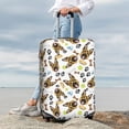 thumbnail image 7 of Hirioo German Shepherd Dog for Elasticity Suitcase Cover (No luggage Included) Durable Luggage Protector Fits 18-32 Inch Luggage-Large, 7 of 7