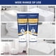 thumbnail image 5 of Kit de reparación Globalcom Tub, lavabo de porcelana blanca de fibra de vidrio, 5 of 6