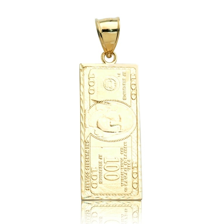 Benjamin franklin hot sale gold pendant