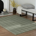 thumbnail image 6 of Better Homes & Gardens Green Plaid Wool Indoor Area Rug, 5x7, 6 of 6