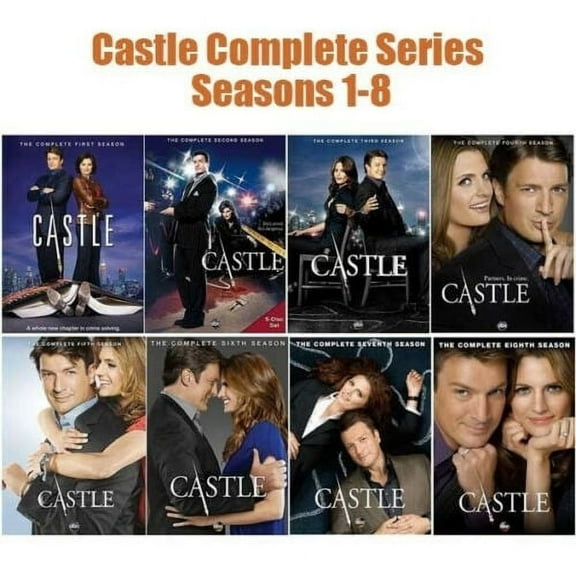 Castle Complete Series on DVD Seasons 1-8