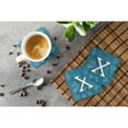 thumbnail image 3 of Letter X Sea Doodles Initial Alphabet Foam Coaster Set of 4, 3 of 3