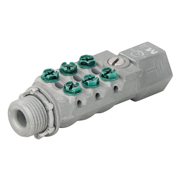Intersystem Bonding Bridge - NEC Compliant, Aluminum Alloy, For Grounding Low Voltage & Electrical Systems