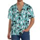 thumbnail image 1 of Fotbe Penguins Camisa Estampada de Manga Corta para Hombre, Casual de Verano, Estilo Playero, Sin Arrugas-3X-Large, 1 of 5