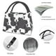 thumbnail image 4 of Fotbe Black And White Sheeps Bolsa Térmica Portátil con Estampado, Bolsa de Entrega de Alimentos Aislada, Bolsa Reutilizable de Gran Capacidad para Comidas y Supermercado, 4 of 6