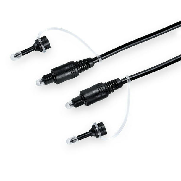 onn. Digital Optical Audio Cable, 6 Feet