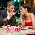 thumbnail image 4 of Valentine's Day Decorations, Wooden Crafts,Letter Set Set Set Red, 4 of 6