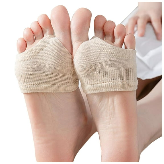 HBFAGFB Sandal Socks Women Footcover Thin Breathable No Fingertips High Heel Accessories Beige One Size