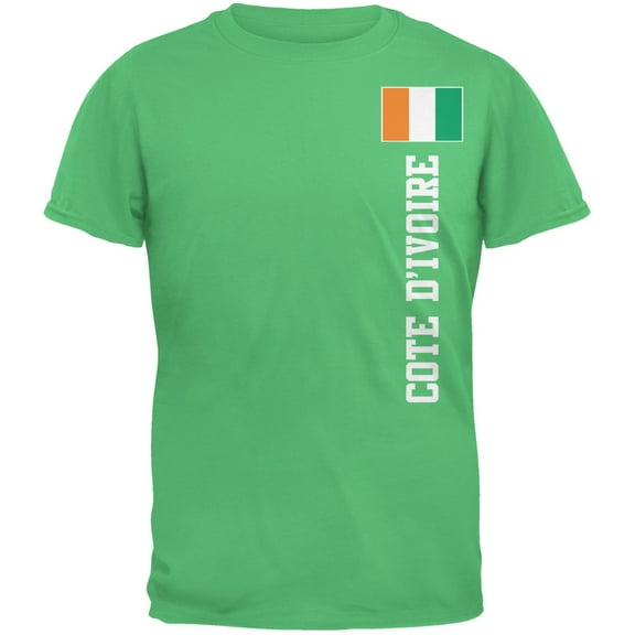 World Cup Cote D'Ivoire Green Youth T-Shirt - Youth Small