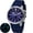 Blue (Silicone), variant on Automatic Dive Watches for Men Sport 200M Waterproof Self Winding Analog Mechanical Watch with Date Stainless Steel Luminous Sapphire Crystal Fashion Men's Pro Diver Watch (White)