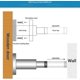 thumbnail image 5 of 304 Stainless Steel Adjustable Extra-long Rubber Doorstop Protection Handle Door Wall Doorstop Wall Doorstop, 5 of 5