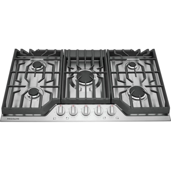 Frigidaire FCCG3627AS 36" Gas Cooktop, Stainless Steel
