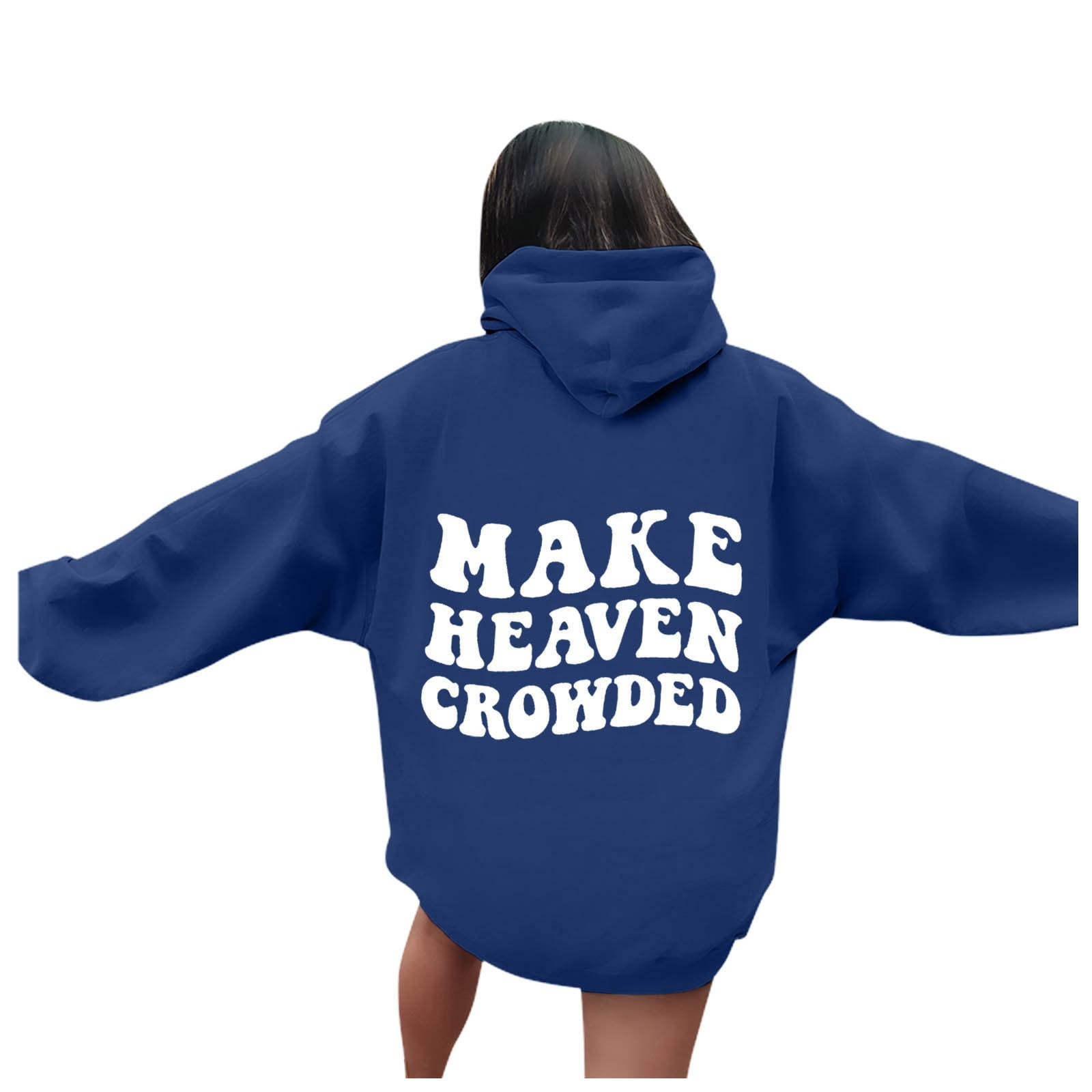 WEAIXIMIUNG Crewneck Sweatshirts Women Fall Make Crowded Women's
