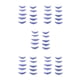 thumbnail image 1 of Rizador de pestañas Seitruly 5 pares herramienta para levantar pestañas color morado, 1 of 6