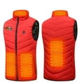 thumbnail image 4 of Odeerbi Halloween Heated Vest with 4 Heating Zones for Men Women Lightweight Winter Warm USB Rechargeable Heated Jacket Plus Size Pumpkin Print Heated Coat Red without Power Bank, 4 of 4