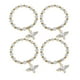 thumbnail image 4 of Kids Bracelets 4Pcs Gilding Cross Wings Design Wrist Bands For Children Elegant Style Daily Use Accessories, 4 of 4