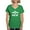 Irish Green, variant on CafePress - Leap Year T Shirt - Women's V-Neck Dark T-Shirt
