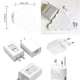 thumbnail image 4 of Magnetic Charging Cable, 540° Rotating Magnetic Phone Charger Nylon Braided Magnetic USB Cable For IPhone/Micro USB/Type C Device, 4 of 5