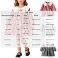 thumbnail image 7 of StSilkitty Dress for Girls Plaid Cotton Long Sleeve Collared Bowknot A-Line Dresses Fall Lightweight Casual Outfits, 7 of 7