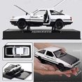 thumbnail image 2 of Toyota Trueno AE86 de Initial D, modelo de coche de aleación fundido a presión, coche deportivo de juguete para niños y adultos, coches de juguete con retroceso (negro, tipo A), 2 of 4