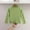Green, variant on Toddler Baby Girls Basic Solid Color Turtleneck Ribbed T-Shirt Warm Long Sleeve Knit Top Clothes