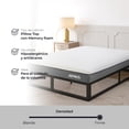 thumbnail image 3 of Colchón en Caja Queen Atma Smooth Top Memory Foam Altura 29cm, 3 of 8
